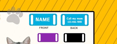 2pcs Personalized Engraving Anti-lost Dog ID Tag Identification Customized Pet Name Puppy Collar Dog Cat Bone Tags Pet Supplies