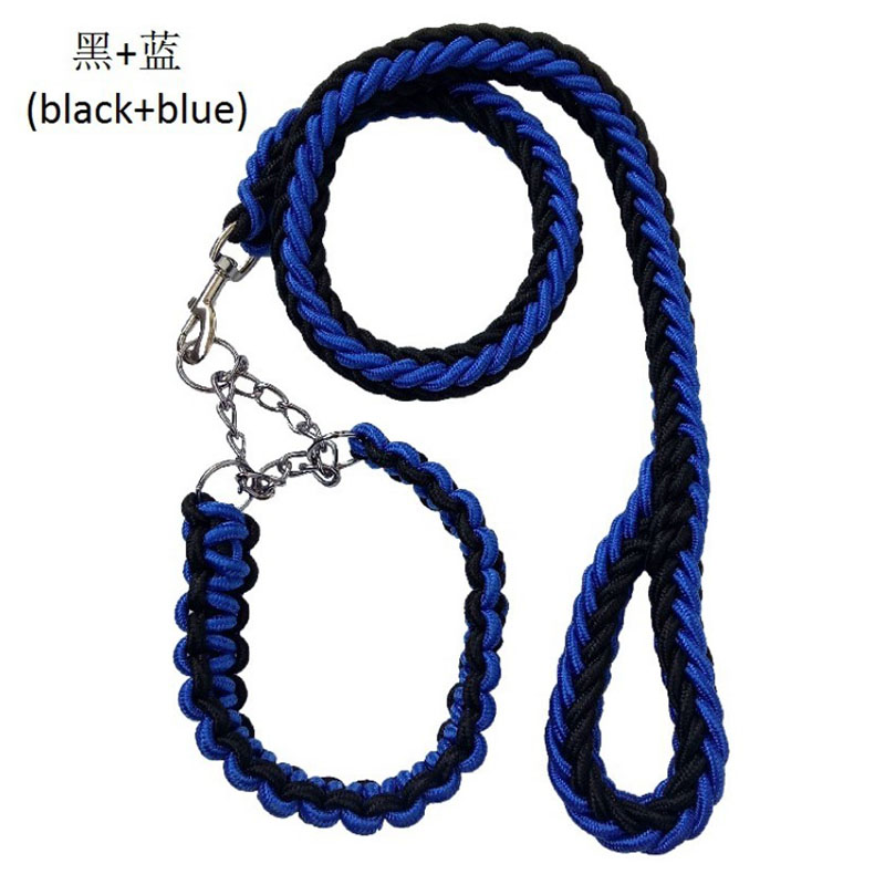 Nylon Dog Harness Leash For Medium Large Dogs Leads Pet Training Running Walking Safety Mountain Climb Dog Leashes Ropes supply