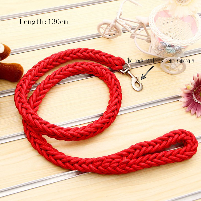 Nylon Dog Harness Leash For Medium Large Dogs Leads Pet Training Running Walking Safety Mountain Climb Dog Leashes Ropes supply