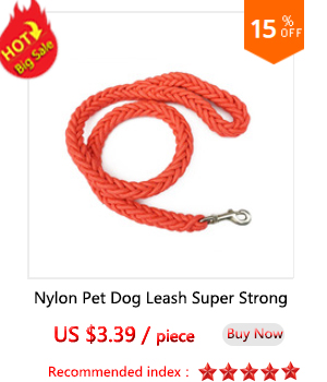 Nylon Dog Harness Leash For Medium Large Dogs Leads Pet Training Running Walking Safety Mountain Climb Dog Leashes Ropes supply