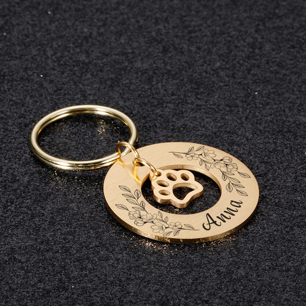 Pet ID Tags Customized Pet Collar Dogs Name Tag Anti-lost Personalized Cat Puppy ID Tag Pendant Free Engraved Collar Accessories Pet ID Tags Customized Pet Collar Dogs Name Tag Anti-lost Personalized Cat Puppy ID Tag Pendant Free Engraved Collar Accessories