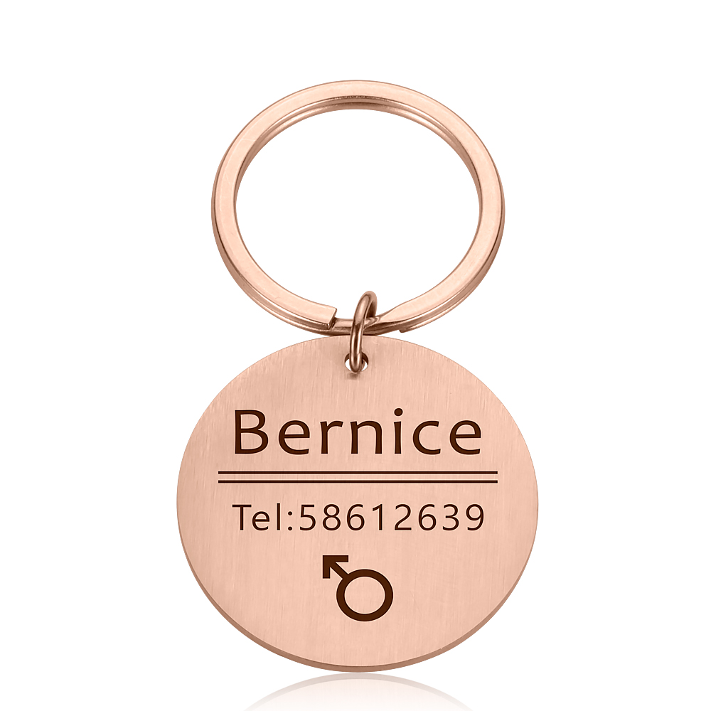 Personalized Cat Dog Pet ID Tag Keychain Engraved Pet ID Name for Cat Puppy Dog Collar Tag Pendant Keyring Bone Pet Accessories Personalized Cat Dog Pet ID Tag Keychain Engraved Pet ID Name for Cat Puppy Dog Collar Tag Pendant Keyring Bone Pet Accessories