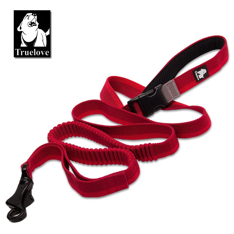 Truelove Dog Running Bungee Leash Hand-held Waistworn Adjustable Nylon Elastic Retractable Dog Leads for Running Jogging Walking Truelove Dog Running Bungee Leash Hand-held Waistworn Adjustable Nylon Elastic Retractable Dog Leads for Running Jogging Walking
