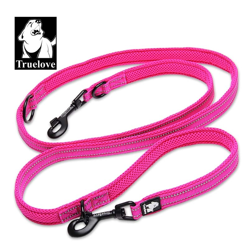 Truelove 7 In 1 Multi-Function Adjustable Dog Lead Hand Free Pet Training Leash Reflective Multi-Purpose Dog Leash Walk 2 Dogs Truelove 7 In 1 Multi-Function Adjustable Dog Lead Hand Free Pet Training Leash Reflective Multi-Purpose Dog Leash Walk 2 Dogs