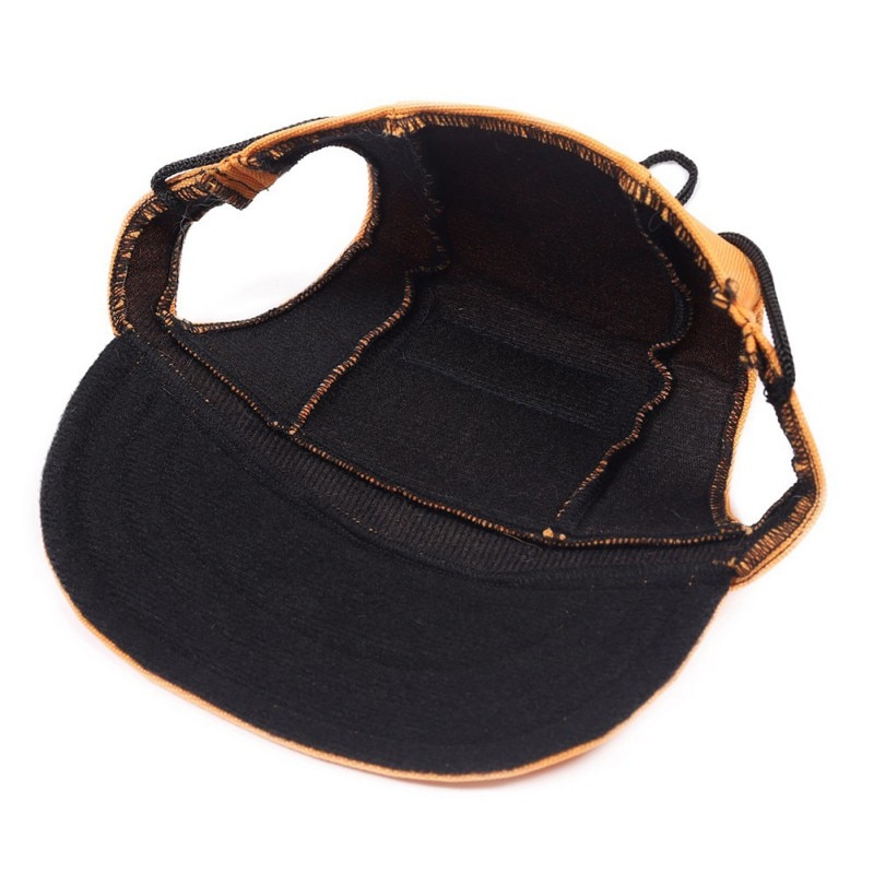 Pet fashion Dog Hat Baseball Cap With Ear Holes Windproof Travel Sports Canvas Sun Hats for Puppy Outdoor Sunscreen Accessories