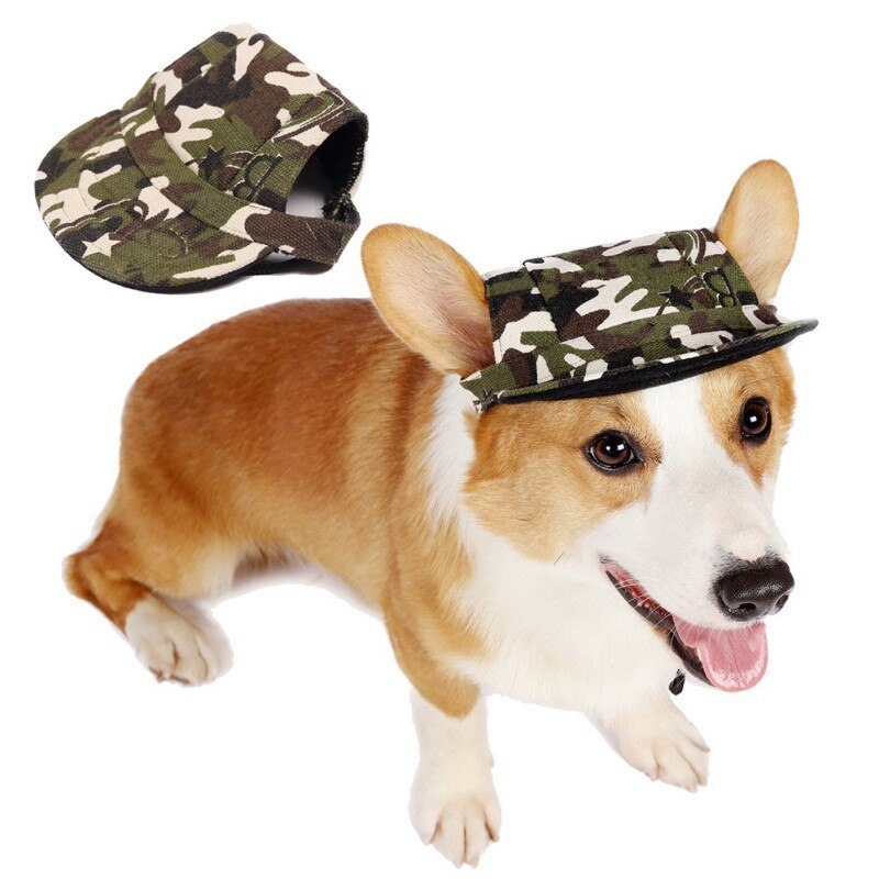 Pet fashion Dog Hat Baseball Cap With Ear Holes Windproof Travel Sports Canvas Sun Hats for Puppy Outdoor Sunscreen Accessories Pet fashion Dog Hat Baseball Cap With Ear Holes Windproof Travel Sports Canvas Sun Hats for Puppy Outdoor Sunscreen Accessories