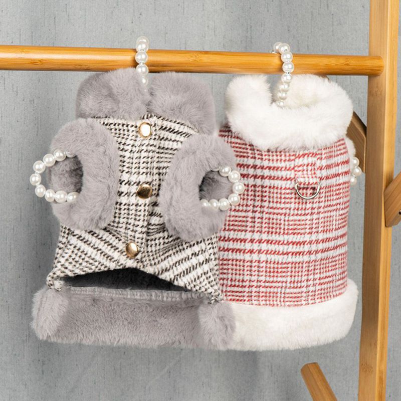 Winter Pet Dog Down Coats Thicken Warm Dogs Clothes Fur Collar For Small Medium Dogs Jacket Clothing Yorkies Chihuahua Winter Pet Dog Down Coats Thicken Warm Dogs Clothes Fur Collar For Small Medium Dogs Jacket Clothing Yorkies Chihuahua