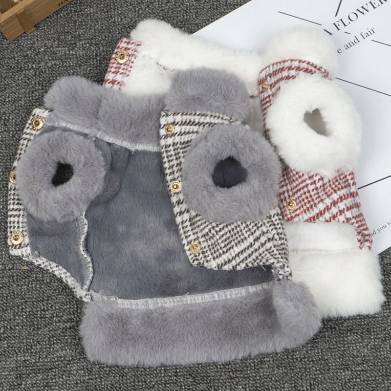 Winter Pet Dog Down Coats Thicken Warm Dogs Clothes Fur Collar For Small Medium Dogs Jacket Clothing Yorkies Chihuahua Winter Pet Dog Down Coats Thicken Warm Dogs Clothes Fur Collar For Small Medium Dogs Jacket Clothing Yorkies Chihuahua