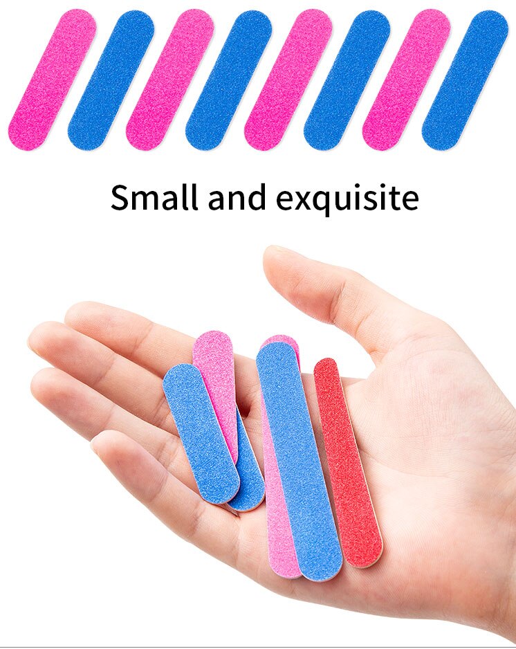 Double Sides Nail Art File Sandpaper Sanding Buffer Block Pedicure Manicure 180/240 Buffing UV Gel Polish Grinding Tools 100Pcs Double Sides Nail Art File Sandpaper Sanding Buffer Block Pedicure Manicure 180/240 Buffing UV Gel Polish Grinding Tools 100Pcs