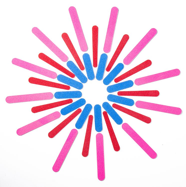 Double Sides Nail Art File Sandpaper Sanding Buffer Block Pedicure Manicure 180/240 Buffing UV Gel Polish Grinding Tools 100Pcs Double Sides Nail Art File Sandpaper Sanding Buffer Block Pedicure Manicure 180/240 Buffing UV Gel Polish Grinding Tools 100Pcs