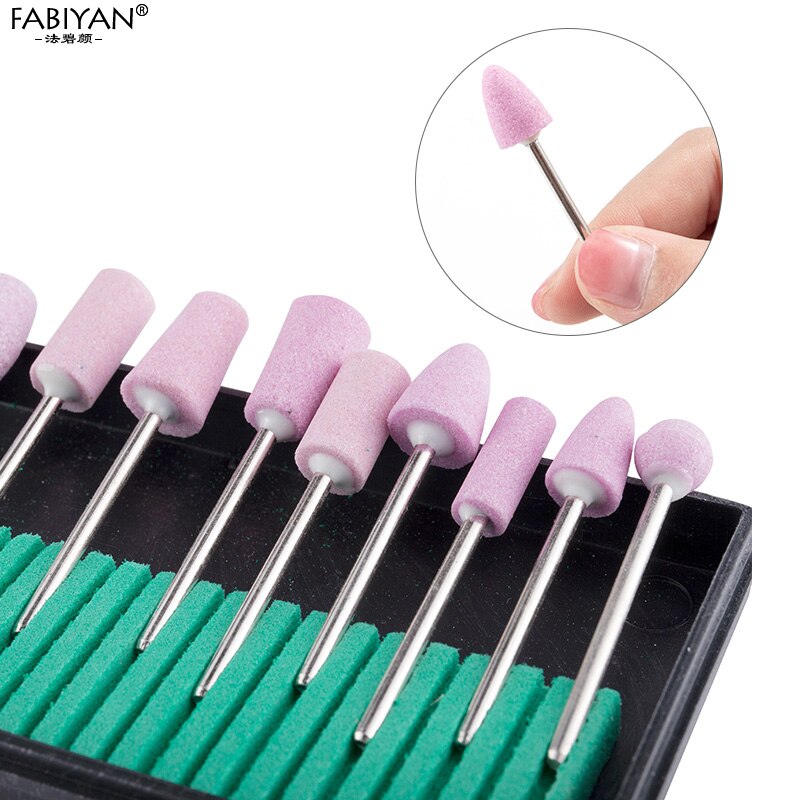 12Pcs/Set Ceramic Electric Machine Drill Bits File Nail Art Polishing Grinding Carving Buffing Sanding Buffer Head Manicure Tool 12Pcs/Set Ceramic Electric Machine Drill Bits File Nail Art Polishing Grinding Carving Buffing Sanding Buffer Head Manicure Tool