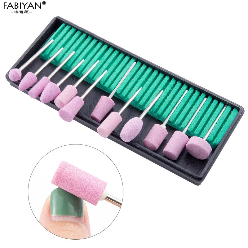 12Pcs/Set Ceramic Electric Machine Drill Bits File Nail Art Polishing Grinding Carving Buffing Sanding Buffer Head Manicure Tool 12Pcs/Set Ceramic Electric Machine Drill Bits File Nail Art Polishing Grinding Carving Buffing Sanding Buffer Head Manicure Tool