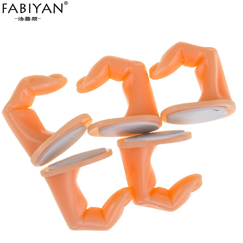 2/5/10PCS Nail Art Training Practicing Practice Display False Tips Finger Hand Model Trainer Acrylic UV Gel Polish Manicure Tool
