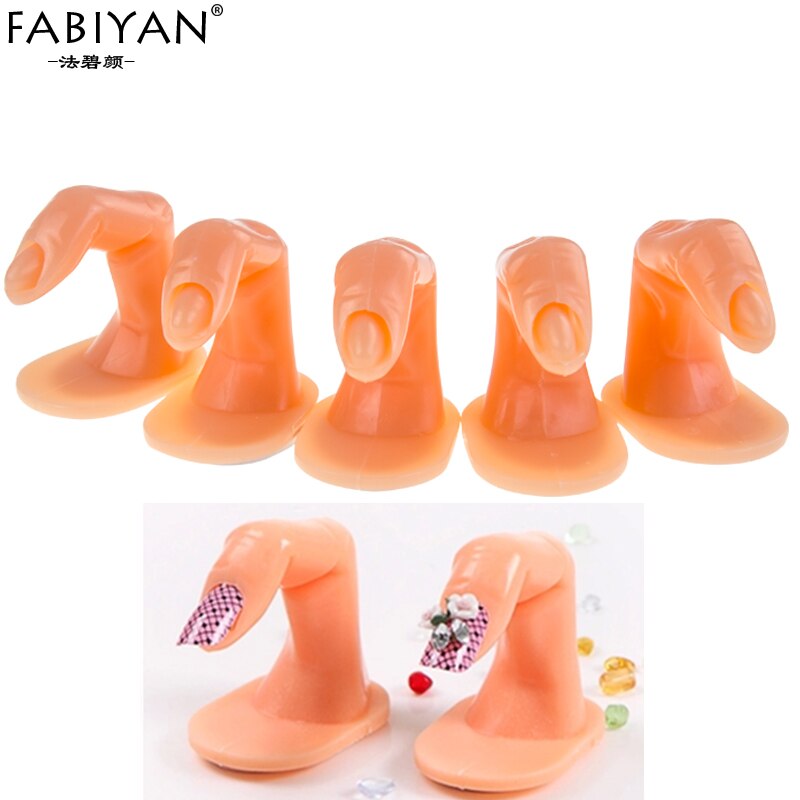2/5/10PCS Nail Art Training Practicing Practice Display False Tips Finger Hand Model Trainer Acrylic UV Gel Polish Manicure Tool 2/5/10PCS Nail Art Training Practicing Practice Display False Tips Finger Hand Model Trainer Acrylic UV Gel Polish Manicure Tool