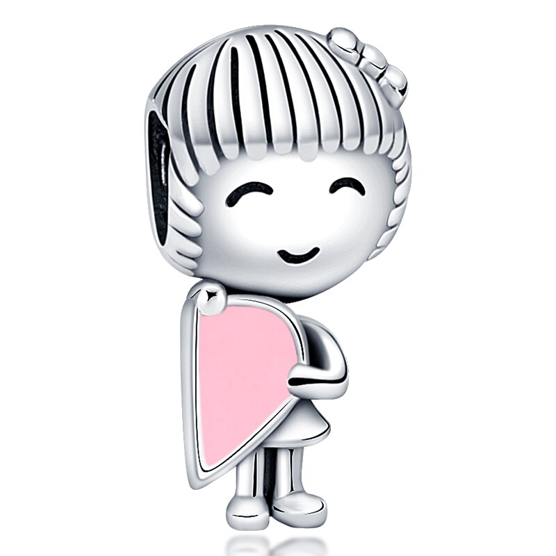 plata charms of ley 925 original fit original pandach bracelet necklace women pink serie charm bead silver color pendant jewelry plata charms of ley 925 original fit original pandach bracelet necklace women pink serie charm bead silver color pendant jewelry