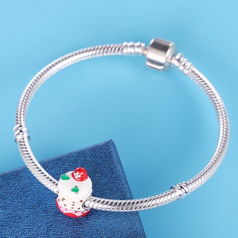 plata charms of ley 925 original fit original pandach bracelet necklace women pink serie charm bead silver color pendant jewelry plata charms of ley 925 original fit original pandach bracelet necklace women pink serie charm bead silver color pendant jewelry