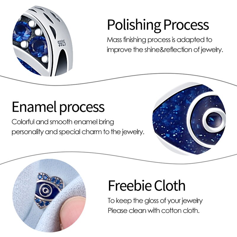 plata charms of ley 925 original fit original Pandach bracelet hot sale blue charms beads Silver Color pendant women diy jewelry plata charms of ley 925 original fit original Pandach bracelet hot sale blue charms beads Silver Color pendant women diy jewelry