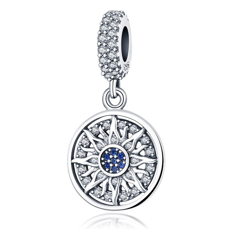 plata charms of ley 925 original fit original Pandach bracelet hot sale blue charms beads Silver Color pendant women diy jewelry plata charms of ley 925 original fit original Pandach bracelet hot sale blue charms beads Silver Color pendant women diy jewelry