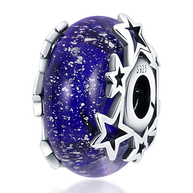 plata charms of ley 925 original fit original Pandach bracelet hot sale blue charms beads Silver Color pendant women diy jewelry plata charms of ley 925 original fit original Pandach bracelet hot sale blue charms beads Silver Color pendant women diy jewelry