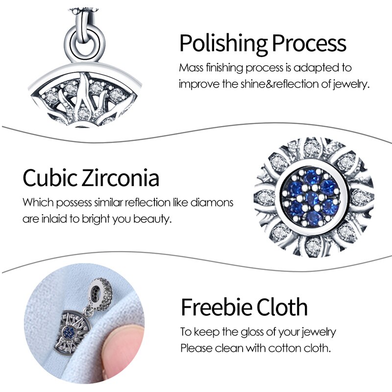 plata charms of ley 925 original fit original Pandach bracelet hot sale blue charms beads Silver Color pendant women diy jewelry plata charms of ley 925 original fit original Pandach bracelet hot sale blue charms beads Silver Color pendant women diy jewelry