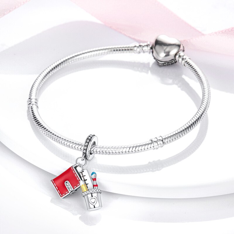 2021 New Fits Original Pandach Bracelets Silver Color Color Cartoon Anime Character Pet Charms Women Color Pendant Diy Jewelry 2021 New Fits Original Pandach Bracelets Silver Color Color Cartoon Anime Character Pet Charms Women Color Pendant Diy Jewelry