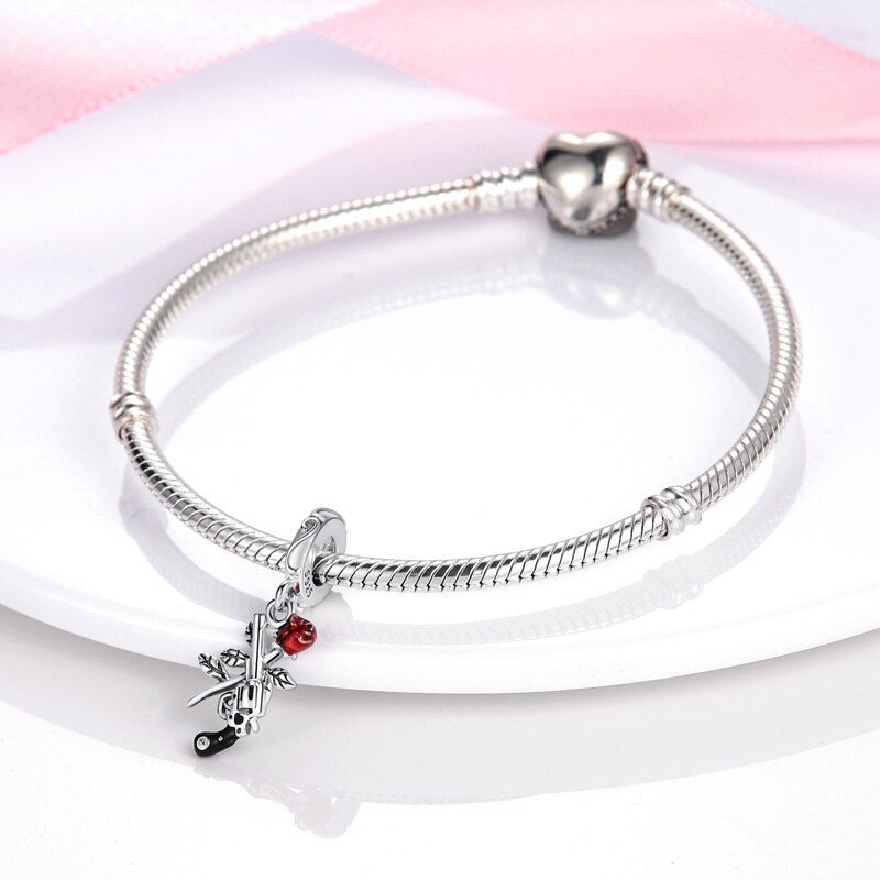2021 New Fits Original Pandach Bracelets Silver Color Color Cartoon Anime Character Pet Charms Women Color Pendant Diy Jewelry 2021 New Fits Original Pandach Bracelets Silver Color Color Cartoon Anime Character Pet Charms Women Color Pendant Diy Jewelry