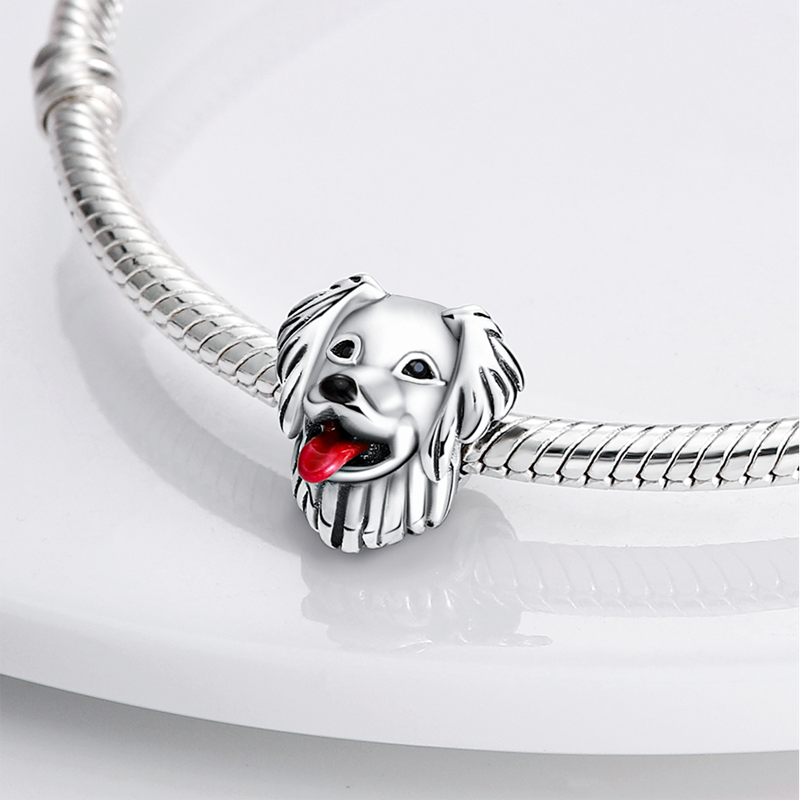 Fits Original Pandach Bracelet Necklace Silver Color Charms Beads Silver Color Pendant Charms Beads Women DIY Fine Jewelry