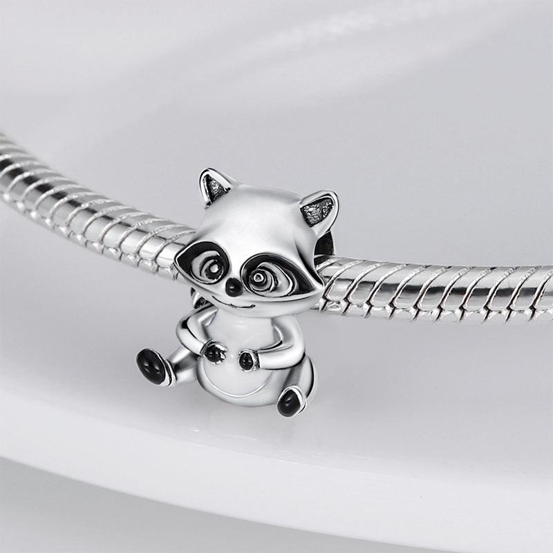 Fits Original Pandach Bracelet Necklace Silver Color Charms Beads Silver Color Pendant Charms Beads Women DIY Fine Jewelry