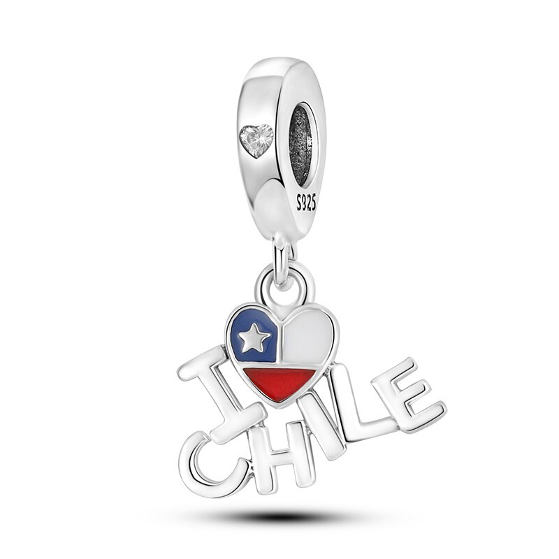 Fits Original Pandach Bracelet Necklace Silver Color Charms Beads Silver Color Pendant Charms Beads Women DIY Fine Jewelry