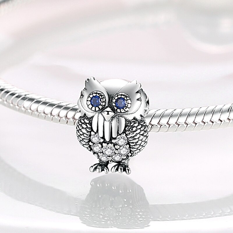 Fits Original Pandach Bracelet Necklace Silver Color Charms Beads Silver Color Pendant Charms Beads Women DIY Fine Jewelry