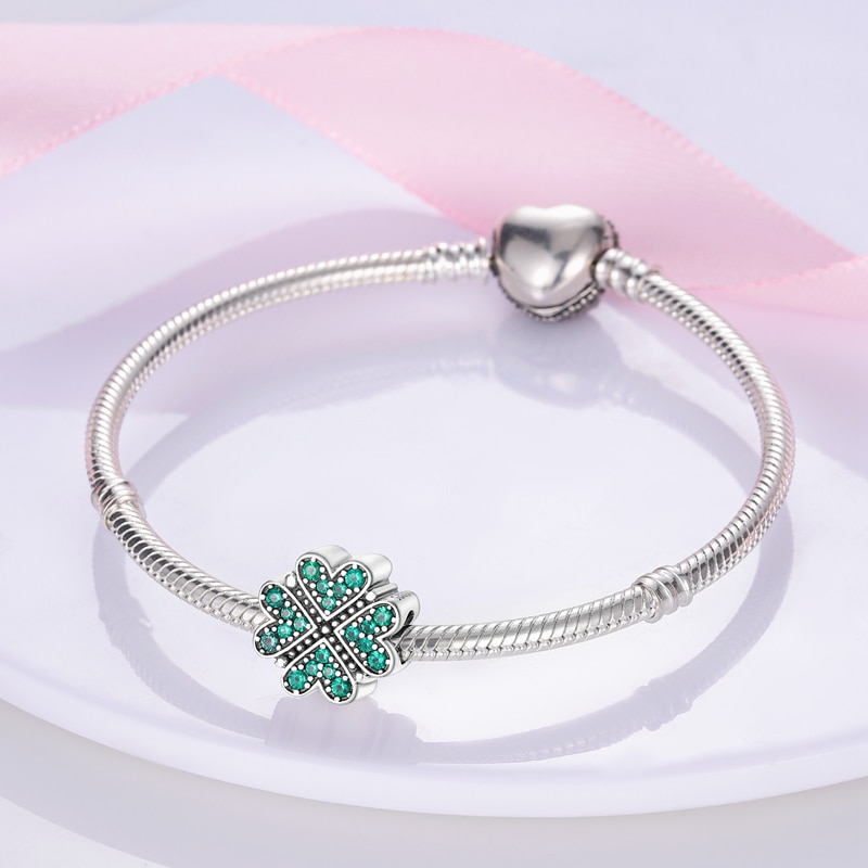 charms plata de ley 925 original fits pandach 925 original bracelet 925 silver color zircon bead 925 jewelry women diy 2022 new