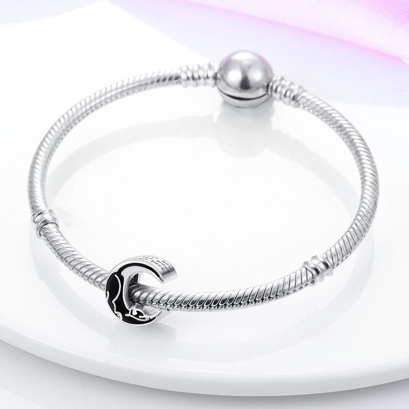Fits Pandora Original Charm Bracelet Women Zircon Heart Bead Sterling Silver 925 Starfish Shell Isolated Clip Beads Jewelry 2022