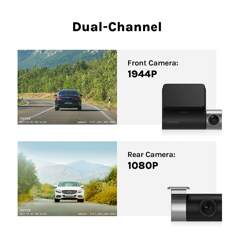 70mai A500S Dash Cam Pro Plus+ 1944P ADAS GPS Car Camera 70mai A500S Car DVR 24H Parking Support Rear Cam 140FOV Recorder 70mai A500S Dash Cam Pro Plus+ 1944P ADAS GPS Car Camera 70mai A500S Car DVR 24H Parking Support Rear Cam 140FOV Recorder