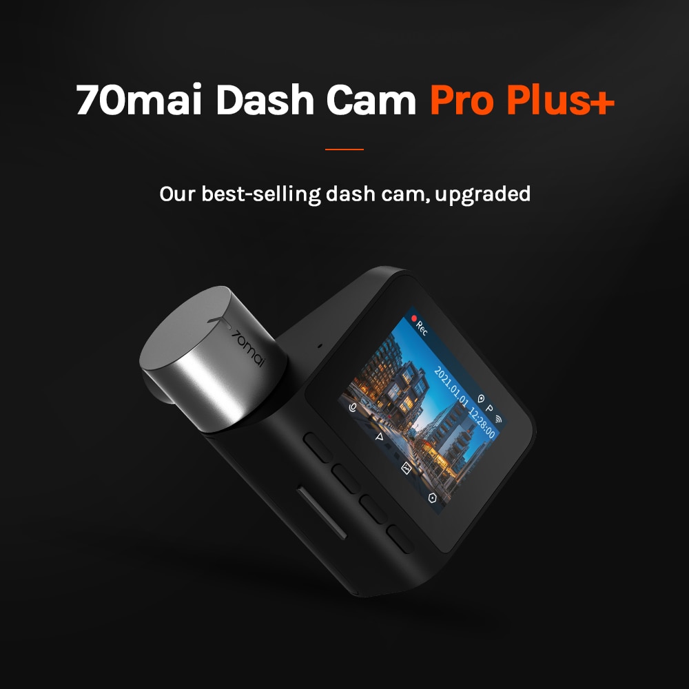 70mai A500S Dash Cam Pro Plus+ 1944P ADAS GPS Car Camera 70mai A500S Car DVR 24H Parking Support Rear Cam 140FOV Recorder