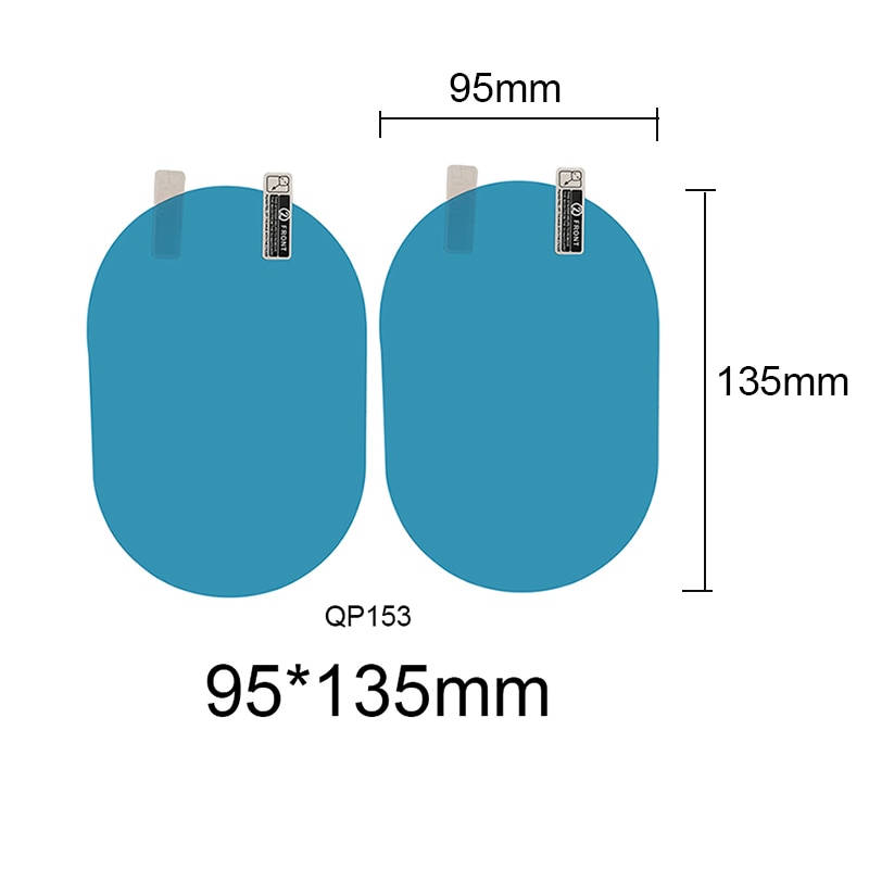 2 Pcs Car sticker Rainproof Film for Car Rearview Mirror Car Rearview Mirror Rain Film Clear sight in rainy days Car film 2 Pcs Car sticker Rainproof Film for Car Rearview Mirror Car Rearview Mirror Rain Film Clear sight in rainy days Car film