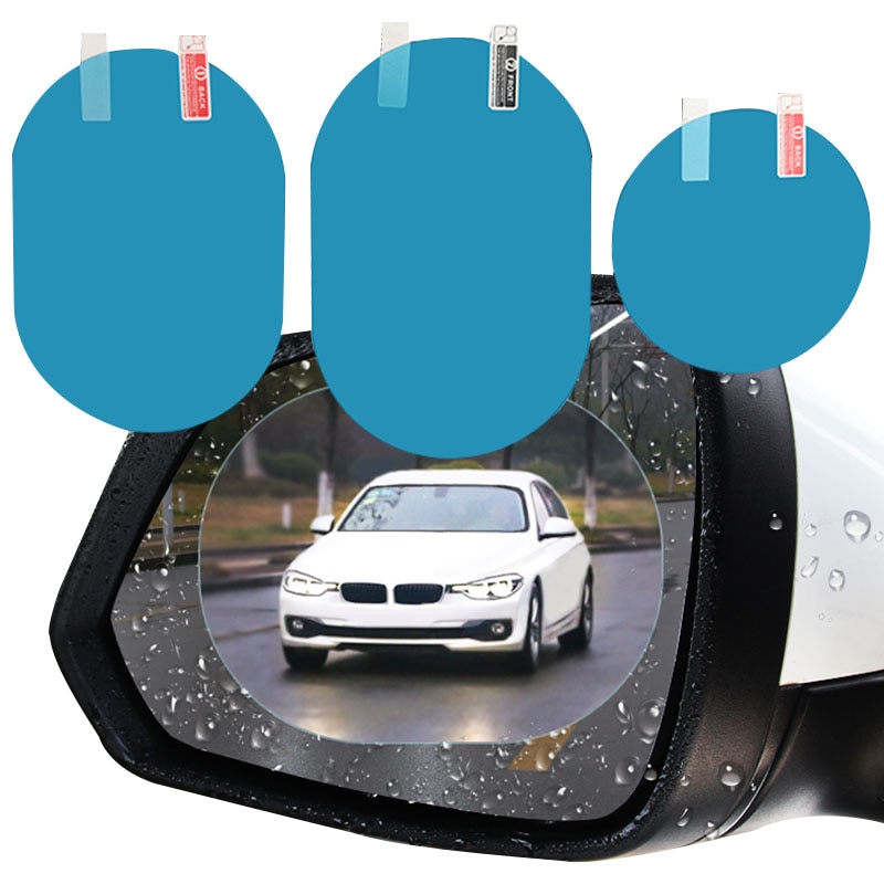 2 Pcs Car sticker Rainproof Film for Car Rearview Mirror Car Rearview Mirror Rain Film Clear sight in rainy days Car film 2 Pcs Car sticker Rainproof Film for Car Rearview Mirror Car Rearview Mirror Rain Film Clear sight in rainy days Car film