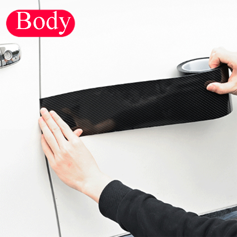 10/5M 3D Carbon Fiber Car Sticker DIY Paste Protector Strip Auto Door Sill Side Mirror Anti Scratch Tape Waterproof Protect Film 10/5M 3D Carbon Fiber Car Sticker DIY Paste Protector Strip Auto Door Sill Side Mirror Anti Scratch Tape Waterproof Protect Film