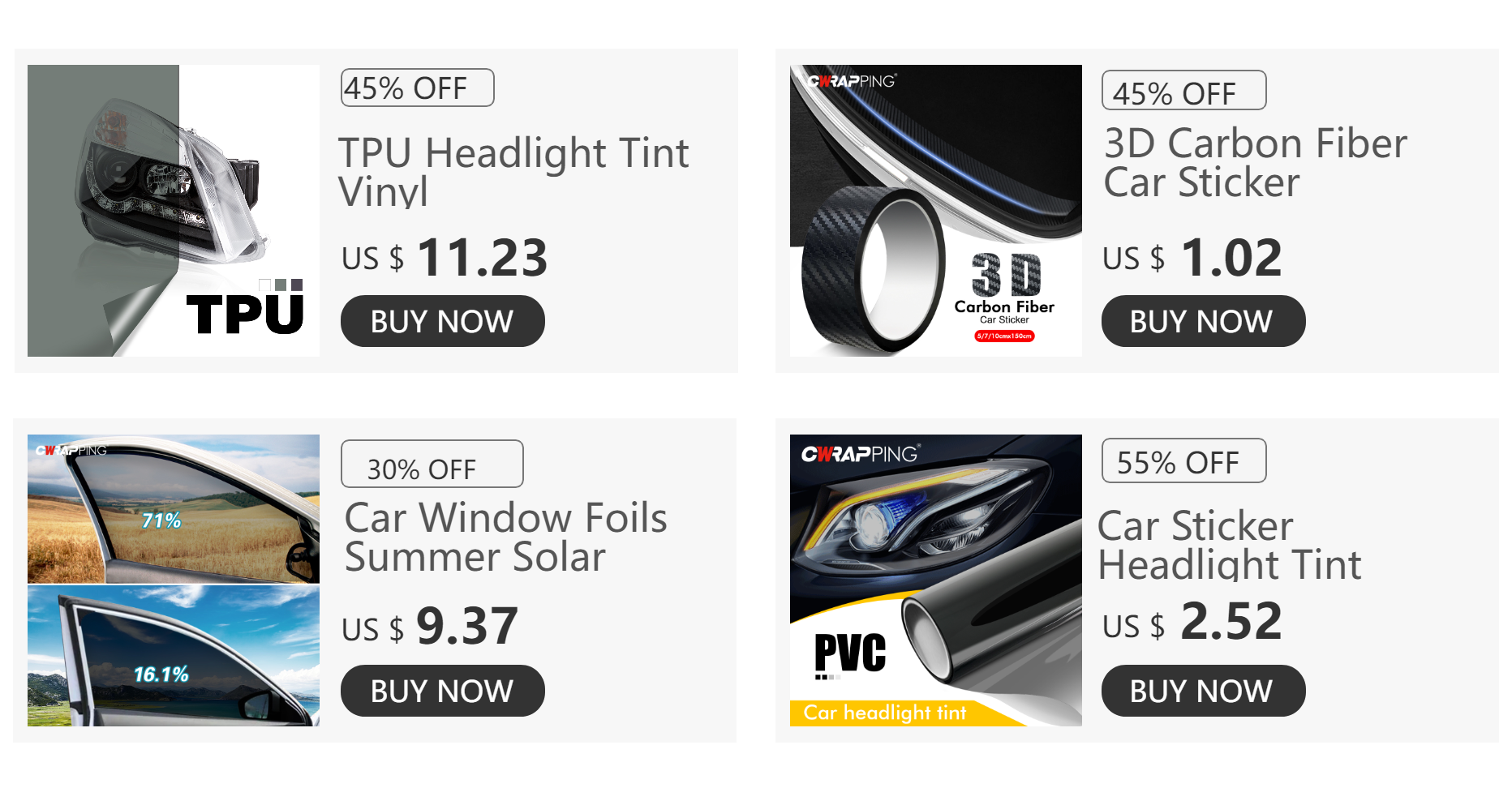 Car light film Car Smoke Fog Light Headlight Taillight Tint Vinyl Film Sheet Sticker Waterproof Auto Body Film Cover Car Styling