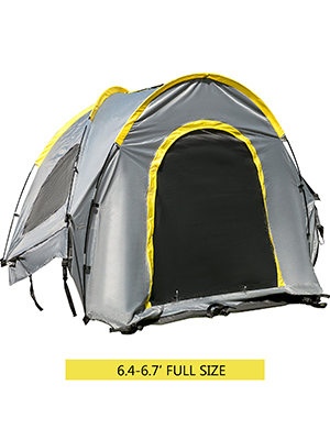 VEVOR 5-8 FT Waterproof Truck Tent Car Accessories Bed for Full / Mid Size Truck 2-Person Sleeping Capacity for Camping Hiking