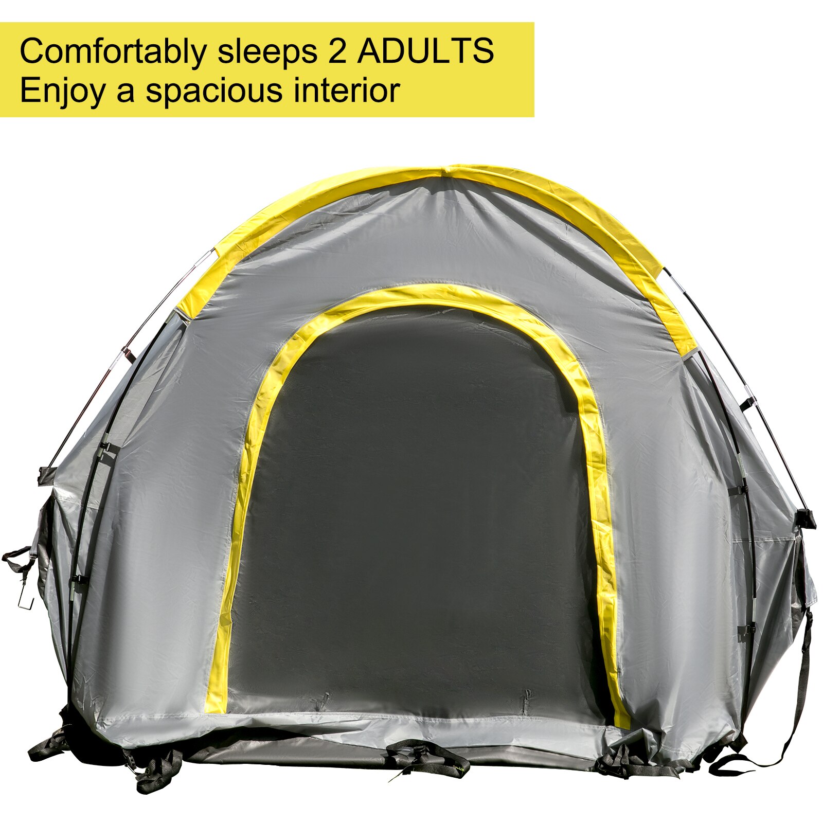 VEVOR 5-8 FT Waterproof Truck Tent Car Accessories Bed for Full / Mid Size Truck 2-Person Sleeping Capacity for Camping Hiking VEVOR 5-8 FT Waterproof Truck Tent Car Accessories Bed for Full / Mid Size Truck 2-Person Sleeping Capacity for Camping Hiking