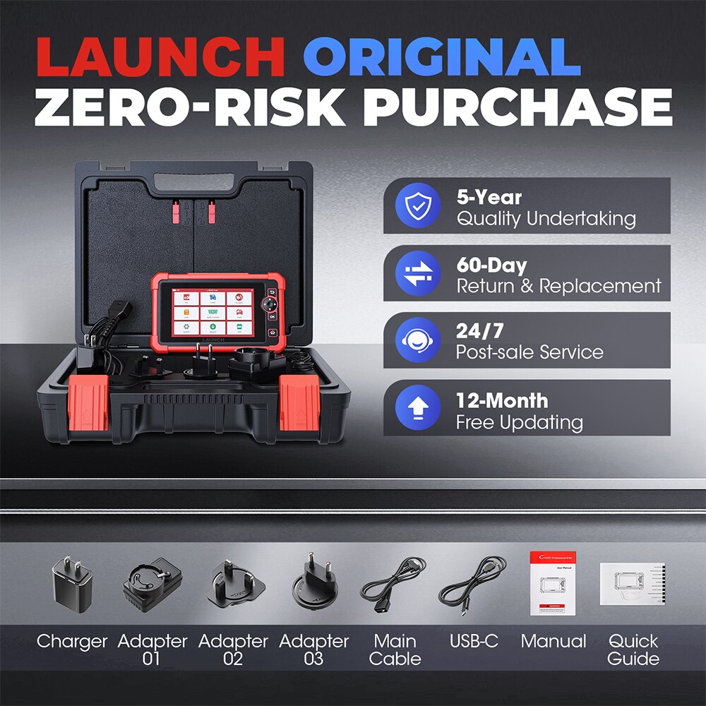 New LAUNCH X431 CRP919X OBD2 Scanner Automotive Diagnostic Tools Car CANFD DOIP ECU Coding OBDII Professional Scan Free Shpping