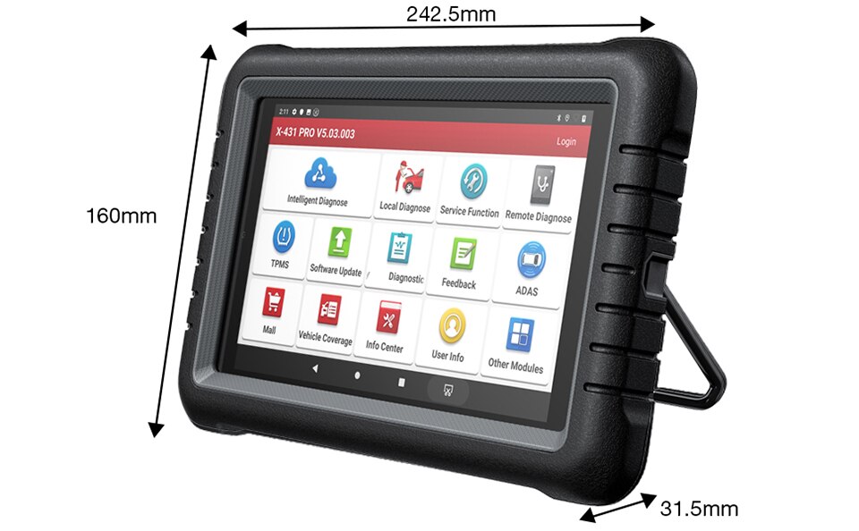 LAUNCH X431 PROS V1.0 Diagnostic Tools OBD2 Scanner Diagnost Auto Automotive Tool Car Scan Autoscanner Diagnosis pk X-431 Pro V