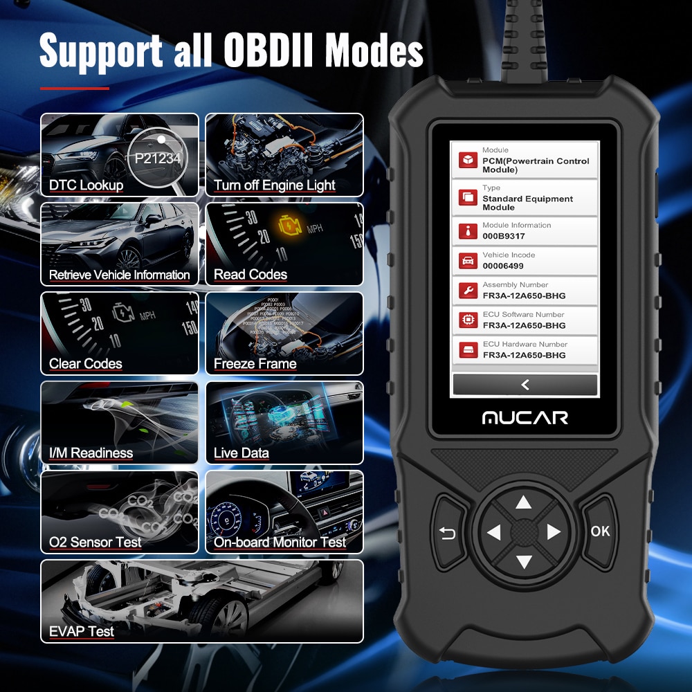 THINKCAR MUCAR CDE900 CDE500 Car Diagnostic Tool ECM TCM ABS SRS System Obd2 Scanner Auto Code Reader Diagnosis WIFI Free Update THINKCAR MUCAR CDE900 CDE500 Car Diagnostic Tool ECM TCM ABS SRS System Obd2 Scanner Auto Code Reader Diagnosis WIFI Free Update