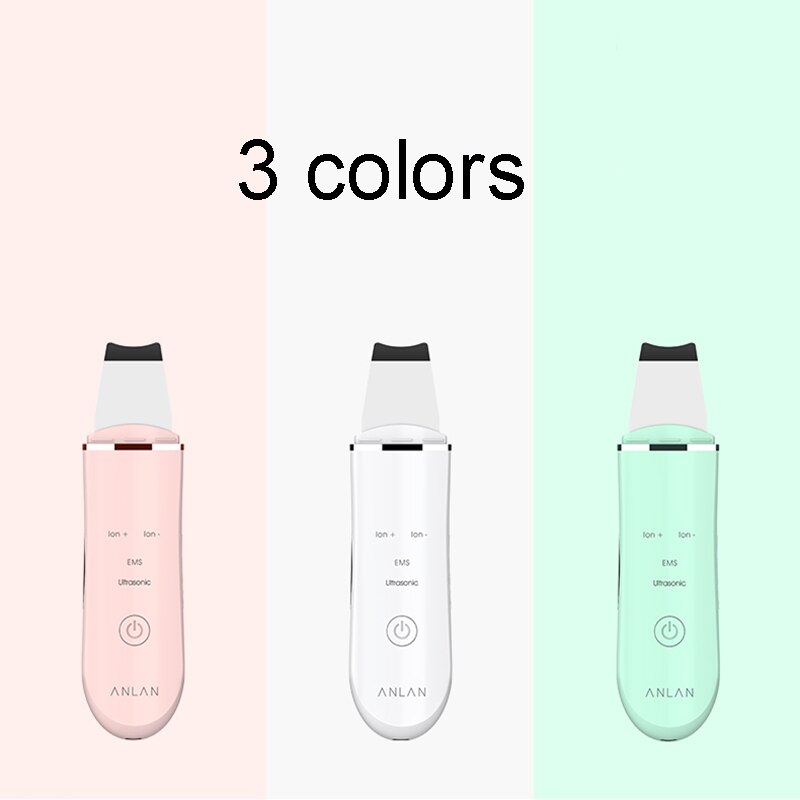 ANLAN Ultrasonic Skin Scrubber Deep Face Cleaning Machine Peeling Shovel Facial Pore Cleaner Face Skin Scrubber Lift Machine ANLAN Ultrasonic Skin Scrubber Deep Face Cleaning Machine Peeling Shovel Facial Pore Cleaner Face Skin Scrubber Lift Machine