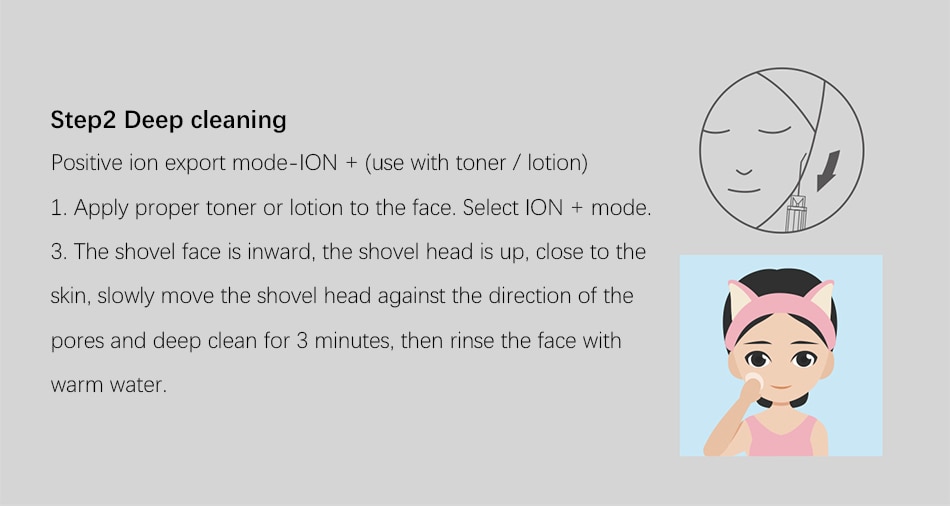 inFace Ultrasonic Skin Care Scrubber Spatula Face Massager Dead Skin Blackhead Removal Ultrasound Facial Peeling Lifting Devices