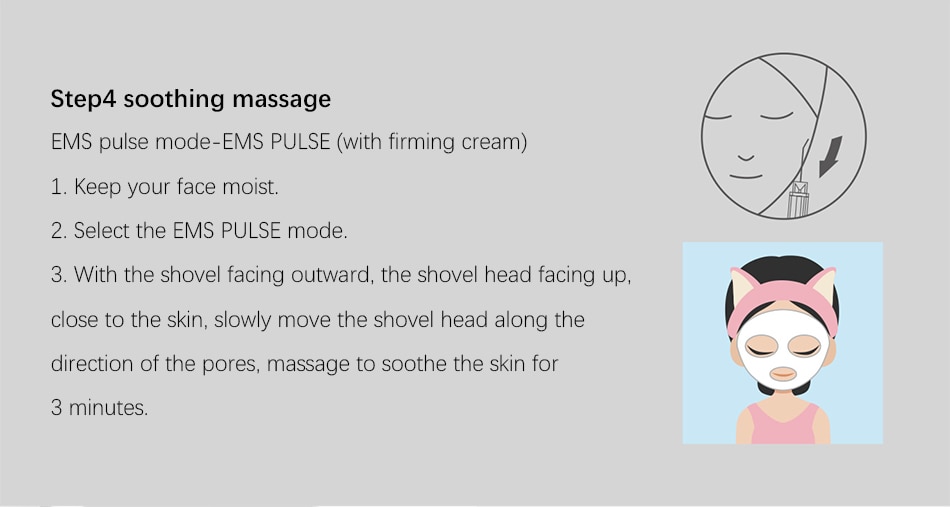 inFace Ultrasonic Skin Care Scrubber Spatula Face Massager Dead Skin Blackhead Removal Ultrasound Facial Peeling Lifting Devices