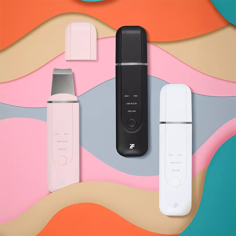 inFace Ultrasonic Skin Care Scrubber Spatula Face Massager Dead Skin Blackhead Removal Ultrasound Facial Peeling Lifting Devices inFace Ultrasonic Skin Care Scrubber Spatula Face Massager Dead Skin Blackhead Removal Ultrasound Facial Peeling Lifting Devices
