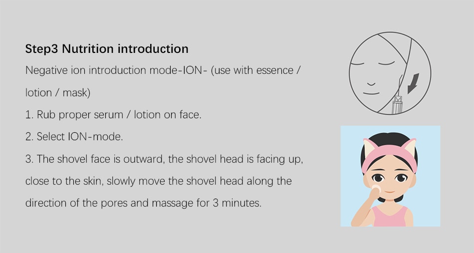 inFace Ultrasonic Skin Care Scrubber Spatula Face Massager Dead Skin Blackhead Removal Ultrasound Facial Peeling Lifting Devices