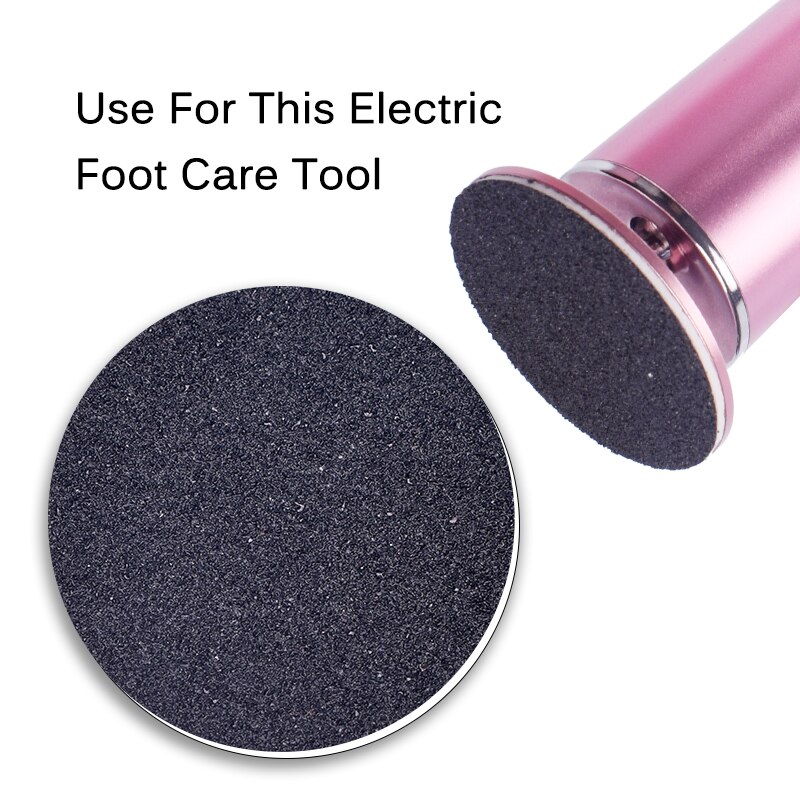 60 PCS/Lot Replacement Sandpaper Disk Sanding Paper Accessory For Electric Foot Callus Remover Tool Pedicure Foot File 60 Pieces
