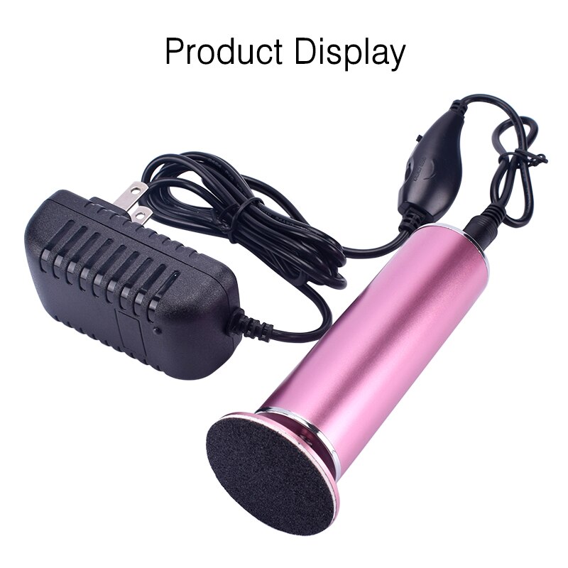 Electric Pedicure Tools Foot Care File Leg Heels Remove Dead Skin Callus Remover Feet Clean Care Machine & Replacement Sandpaper